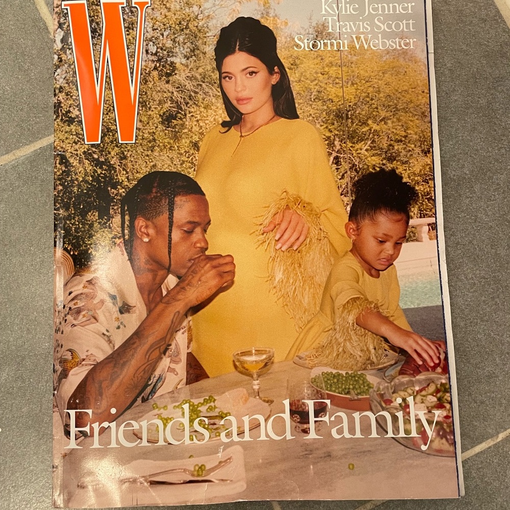 Banned W magazine Kylie Jenner & Travis Scott